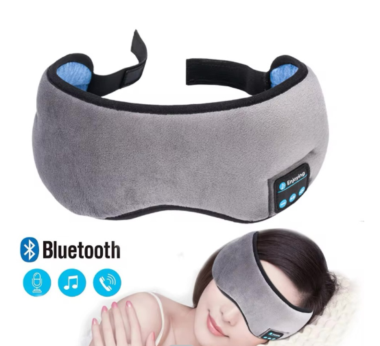 Cubre ojos o Antifaz para dormir con bluetooth
